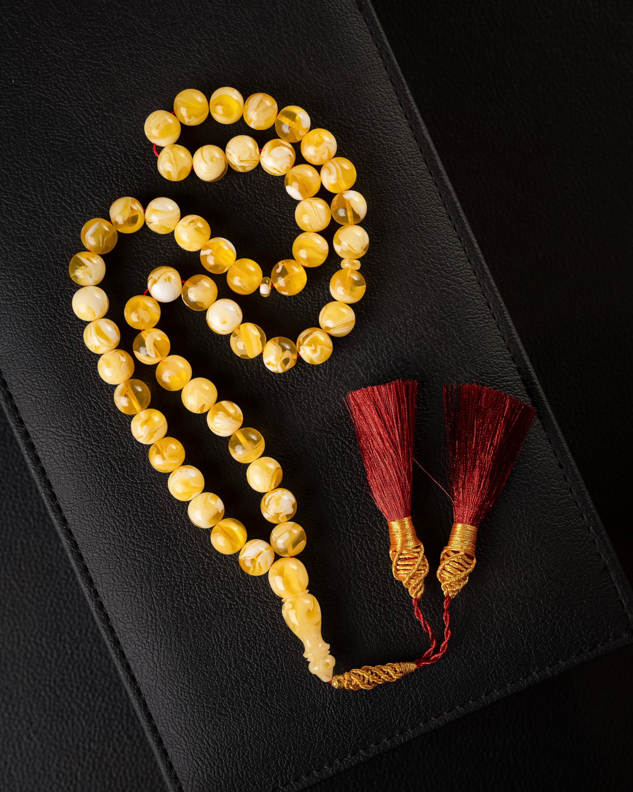 Mastic Subha with Tassel Pendant – 51 beads