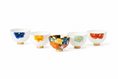 تحميل الصورة إلى عارض المعرض، Underglaze Multicolored Ceramic Cup Set
