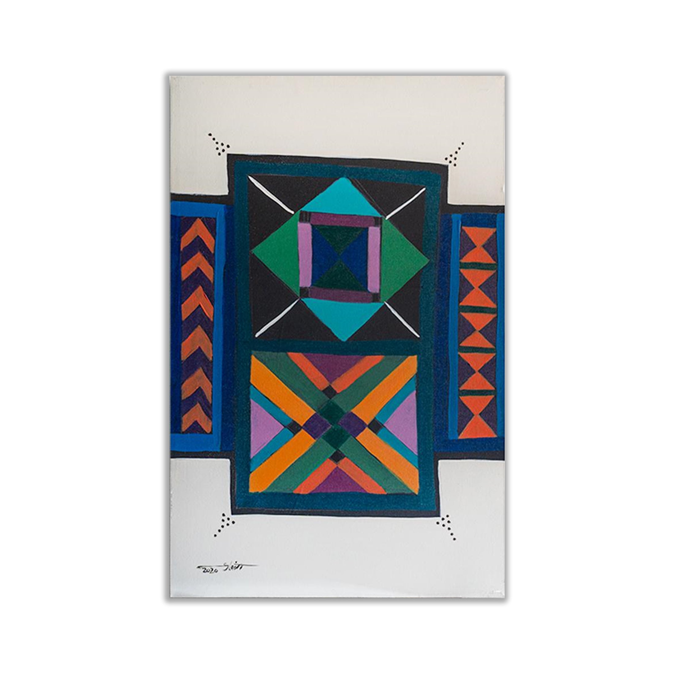 Painting Mohammed Fara  84x54 - 3
