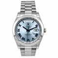 Load image into Gallery viewer, Rolex Day Date 40 mm Ice Blue Roman dial- Platinum
