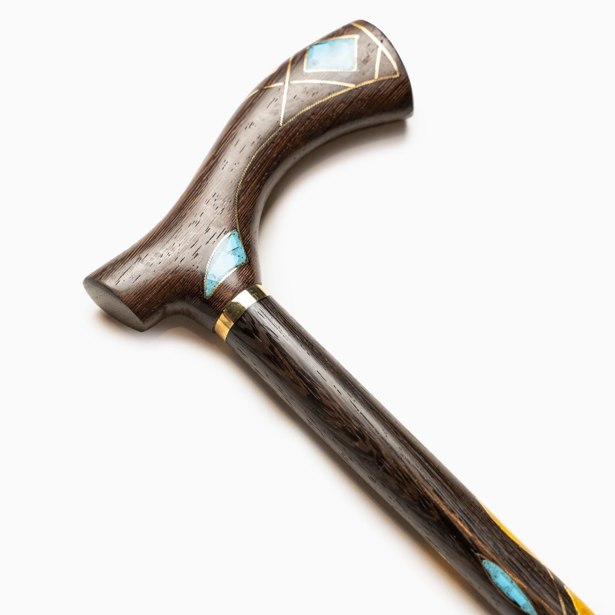 Wood Stick with Tourqouise Stone - 1