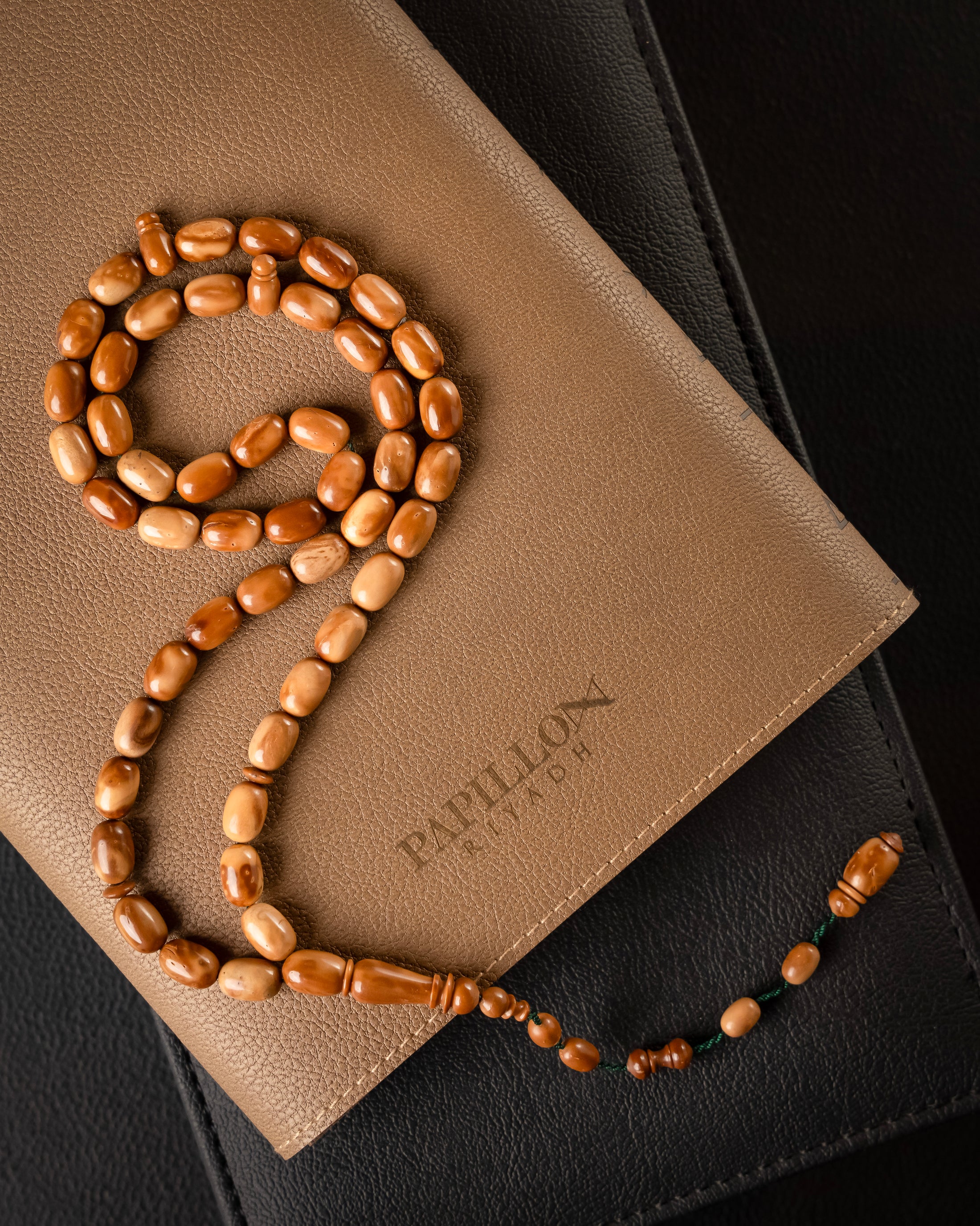 Coconut Shell Wood Subha – 51 beads
