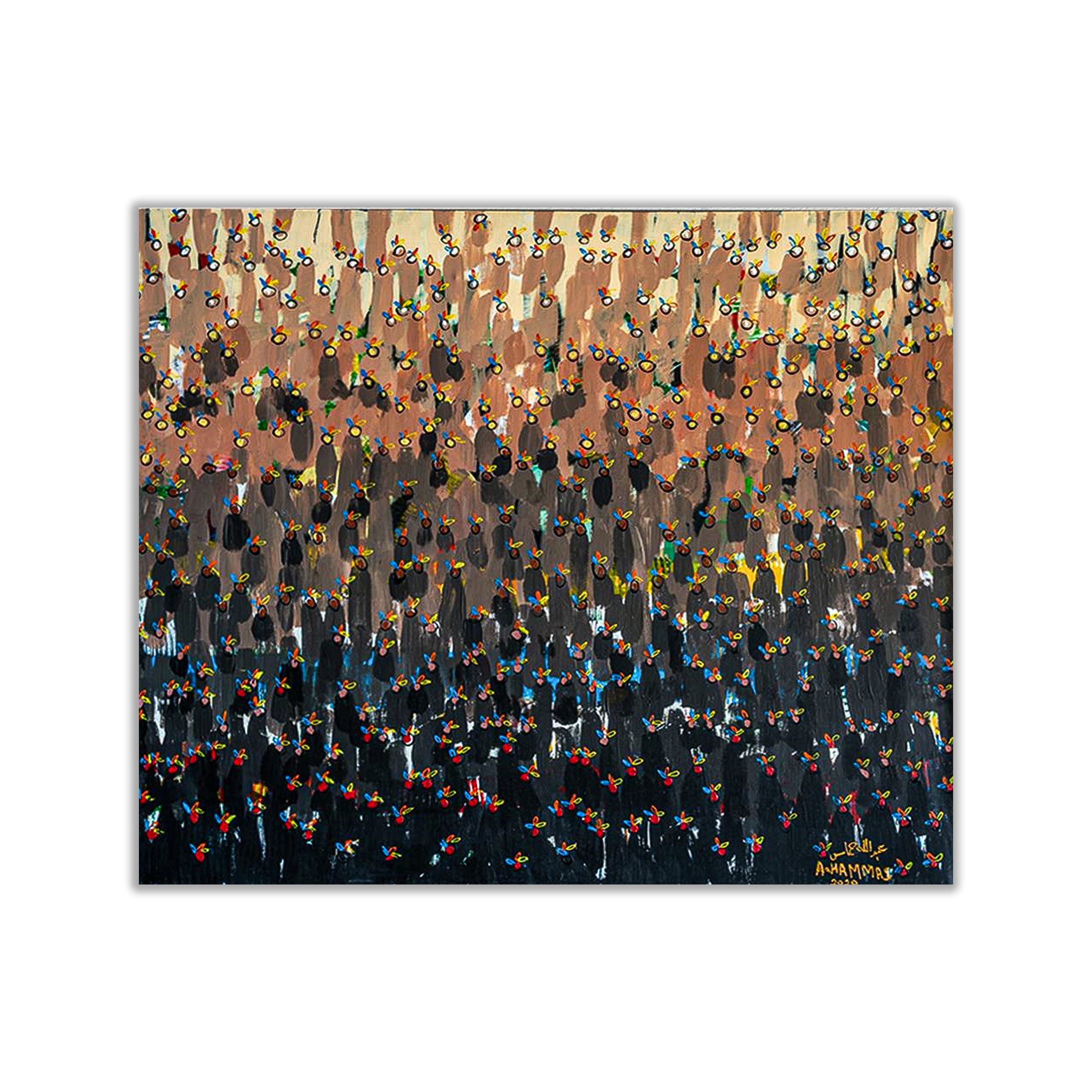 Painting Abdullah Hammas 150x180