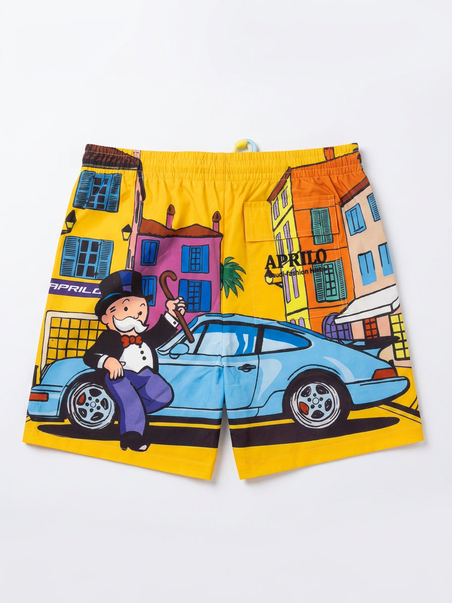 Aprilo Manopoly Short
