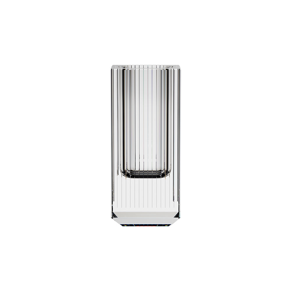 XUYU K9 Crystal Cubic Vase-Tall