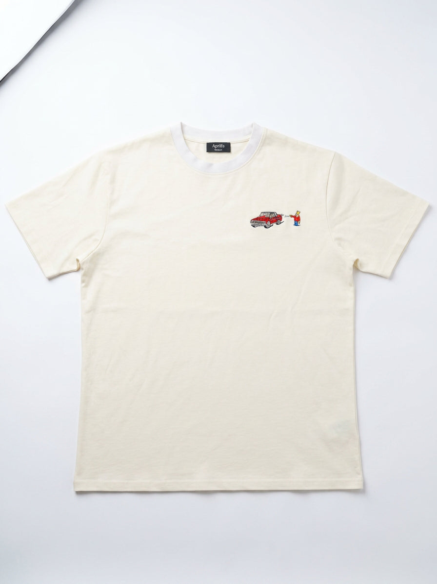Aprilo Cream T-Shirt
