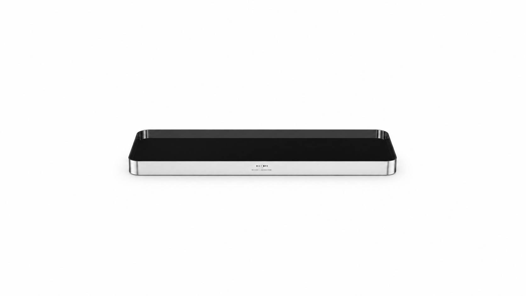 HD Polished Tray – Jet Black L