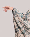 Load image into Gallery viewer, Summer Abaya Blue Bubble design
