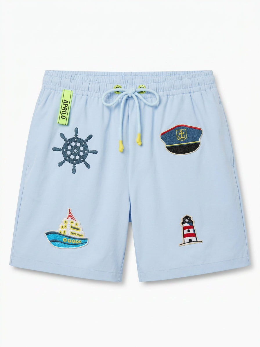 Aprilo Sky Blue Short