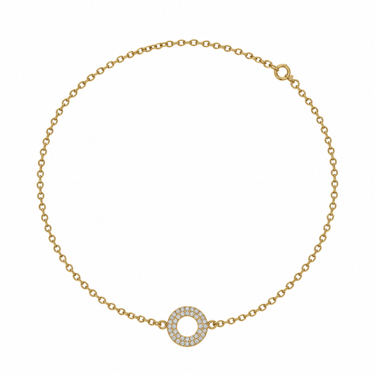 WECORD Mini Gold Soho Pave Chain