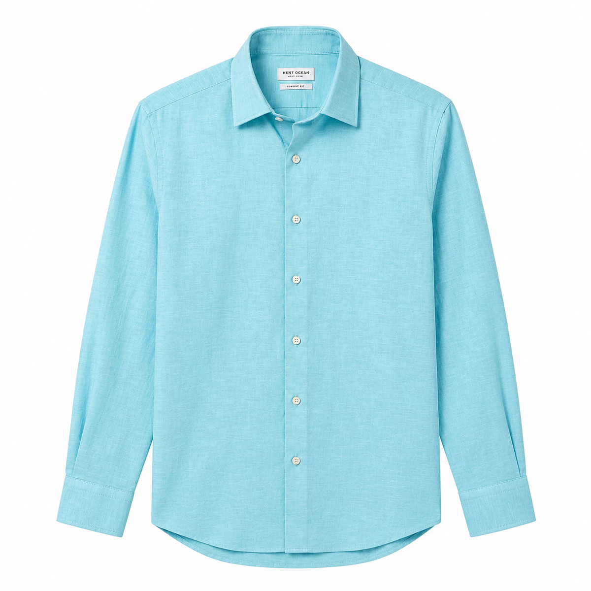GUENS & CO Tropezian Cyan Shirt