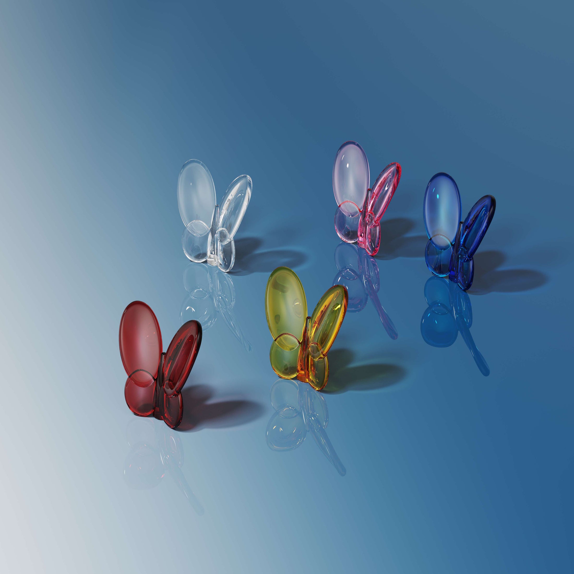 Butterfly Ornament-Red