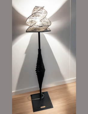 ANAMIL Twilight Lampshade Tall Spiral