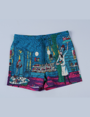 APRILO Blue Swimming Short | Medium
