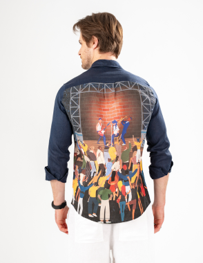 APRILO Dark Grey Shirt | XXLarge