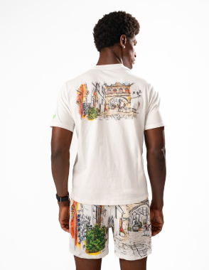 APRILO White T-Shirt | Small