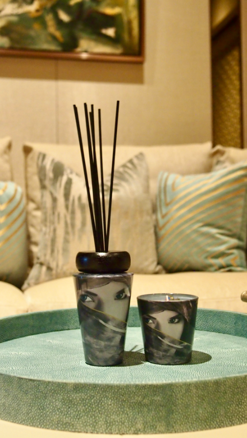 Arabian Eyes Candle Diffuser Gift Set