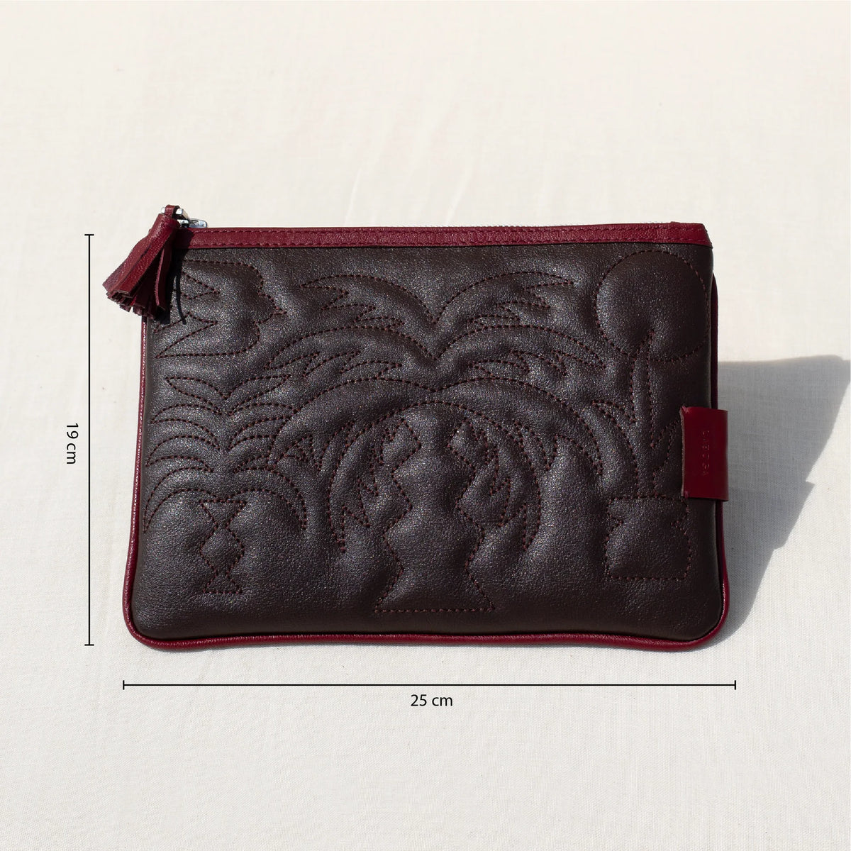 حقيبة أريكا بلون بني خمري