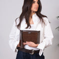Load image into Gallery viewer, Mervat Clutch, Brown
