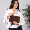 Load image into Gallery viewer, Mervat Clutch, Brown

