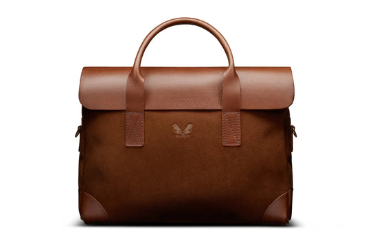 Suede Brief- Tobacco Brown