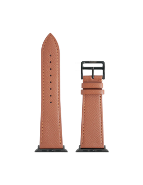 CONCEPTO Tan Epsom Watch Strap 42-49 mm | Black