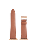 Load image into Gallery viewer, CONCEPTO Tan Epsom Watch Strap 42-49 mm | Rose Gold
