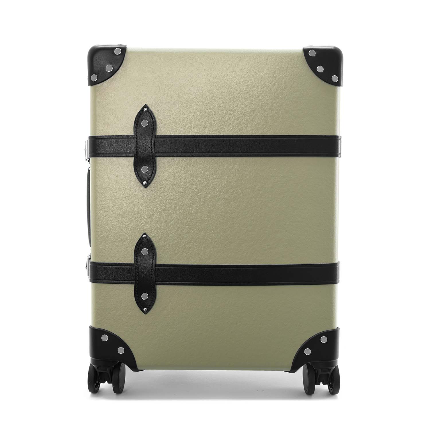 Centenary Carry-On - 4 Wheels Olive & Chrome