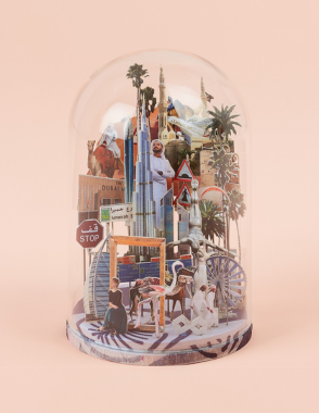 CHARLOTTE BOURRUS The Globe Map Dubai - S