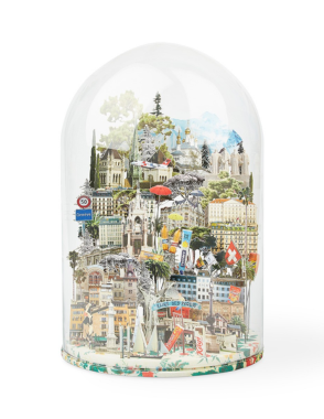 CHARLOTTE BOURRUS The Globe Map Geneva - L