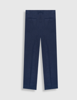Mediterranean Linen Pants NAVY XL