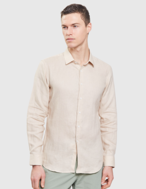 Tropezian Linen Shirt BEIGE XL