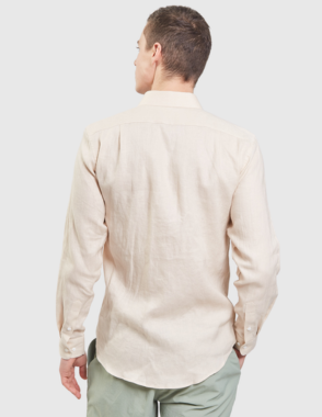 Tropezian Linen Shirt BEIGE XL