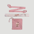 Load image into Gallery viewer, Travel Yoga Mat Set - Foldable Mat (Floral)
