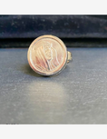 Load image into Gallery viewer, HOLAI Silver Colored Coin Ring King Salman | Size 6.5
