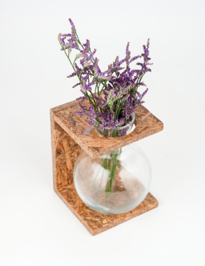 JARID Foundation Day Palm tree made Flower Vase