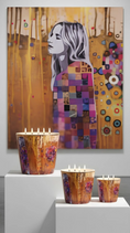 Load image into Gallery viewer, Luna Oro Candle 10cm
