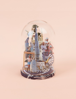 CHARLOTTE BOURRUS The Globe Map Dubai - M