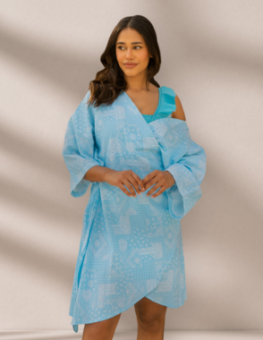 Serenity Cayan Wrap Dress