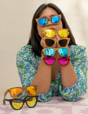 The Classic Pink Floating Sunglasses