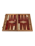 تحميل الصورة إلى عارض المعرض، Handmade American Red Walnut Inlaid Backgammon with Walnut - Oak points with Side racks 48x30cm
