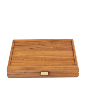 MANOPOULOS Playing Cards in Walnut Wooden Case