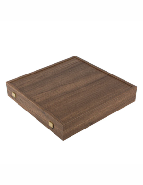 Greek Mythology Metal Chess set with Bronze - Blue Chessmen - 36cm Chessboard in Antique Turquoise P