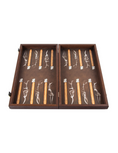 Load image into Gallery viewer, MANOPOULOS Robusto Cigar Design Backgammon Set
