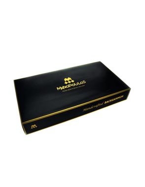MANOPOULOS Robusto Cigar Design Backgammon Set