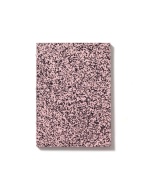 MUY STATIONERY Spray Splash Pink Pale Soft Cover A6 Notebook