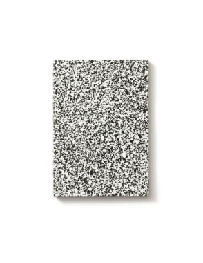 MUY STATIONERY Spray Splash White Pale Soft Cover A6 Notebook