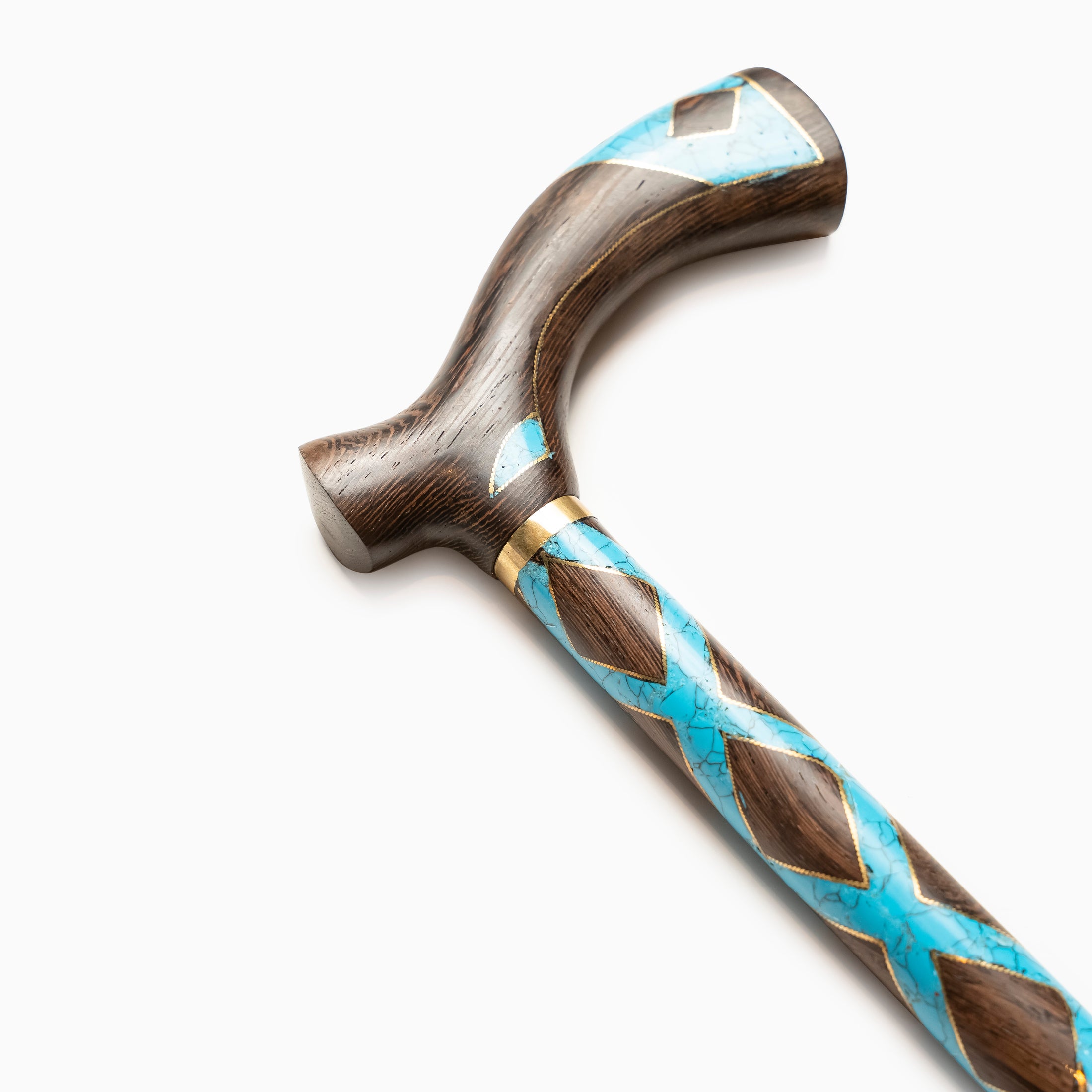 Wood Sticks - Blue Pattern