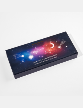 NO ADDED SUGAR Mulberry Silk Eye Mask-Stars