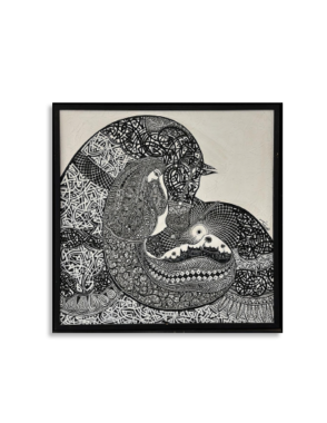 Fahad Gurman Painting Wall Art -1 | 100x100 cms